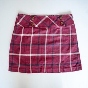 Vineyard Vines wool plaid skirt, size 6